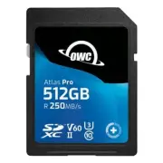 OWC Atlas Pro 512GB SDXC UHS-II V60 Media Card