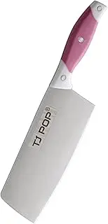 Vegetable Cleaver Knife 7 Inch, Ultra Sharp Chinese Chef's Knives, Lightweight Full-tang Chopping Knife, Meat Cleaver 40Cr13 Steel Blade Thickness 2 mm, TJSC-319