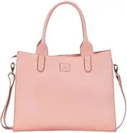 [Leatherkart] Handcrafted Tote Bag for Women with Detachable Shoulder Straps 12 Inch Laptop Genuine Leather Tote Bag Briefcase for Office Work and Travel