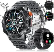 Military Smart Watch for Men(Answer/Dial Calls),1.43" AMOLED Always-on Displa...