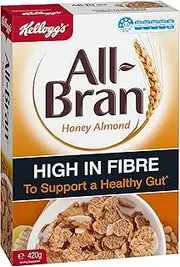 Kellogg’s All Bran Wheat Flakes Honey Almond 420g