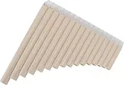 Pan Flute C Key with Cardboard Carrying Bag for Beginners Teaching Staff (#14)