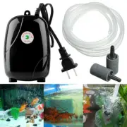 Silent Air Pump Large Aquarium Fish Tank Pump Hydroponic Oxygen 2 Outlet Pumps