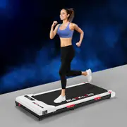BLACK LORD Treadmill Electric Walking Pad Incline Gym Brushless Motor White
