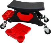 Mechanics Stool Seat Chair, 300LBS Heavy Duty Garage Shop Mechanic Roller Creepe