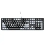 UGREEN KU103 108-Keys Wired Mechanical Gaming Keyboard Silence Structure PBT Keycaps Red Switch LED Backlit USB-C Ergono
