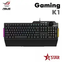 在飛比找宇星科技優惠-華碩 ASUS TUF Gaming K1 RGB 電競鍵盤