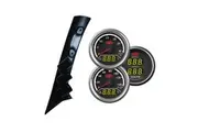 3 Gauge Pillar Pod for Toyota Hilux 2005-15 Boost Exhaust Oil Water Volt Gauge