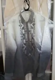 Cocoon barong tagalog for men Monochromatic. Large.