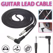 Electric Guitar Bulk Amp Pedals Instrument Lead Cord Cable Jacks 3M