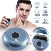 Mini Men's Electric Beard Shaver Trimmer Razor LED Display Dry & Wet Waterproof
