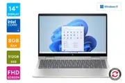 Refurbished HP Envy x360 14" Full HD Core 5 Touchscreen 2-in-1 Windows 11 AI Laptop (8GB, 512GB)
