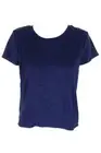 Hue Women's Open-Back Terry Sleep Top Medieval, Size Medium