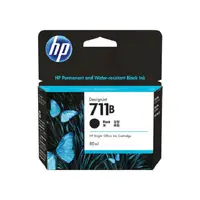 在飛比找PChome24h購物優惠-HP 711B 黑色原廠墨水匣 80ml取代型號 CZ133