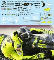 1/12 DECALS QATAR TEST BIKE FIGURE 2007 DECALS TB DECAL TBD30