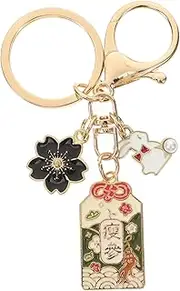 [WOFASHPURET] Rabbit Keychain Keychains Pendant Keychain Wedding Wallet Luggage Trigger Charm Wallet Bunting Banners Charm Necklace Chain Friendship Necklace Charm Conter Zinc Alloy