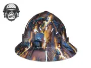 Custom Hydrographic Safety Hard Hat WELDER PRO CHOICE WIDE BRIM