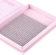 Miosh Eyelash Extensions - XL 5D Premade Volume Short Stem Lash 0.07 / D CURL