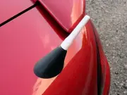 WHITE SHORT STUBBY SCREW IN ANTENNA 3" FOR 90-15 MAZDA 2 3 5 6 MIATA CX-7 MX-5 (for: Mazda)