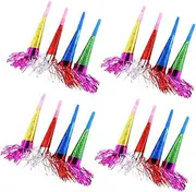 UPKOCH 25Pcs Party Noisemakers Whistles Blowers Fun Props for Graduation Birthday Celebrations for All Ages