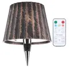Wireless Bottle Lamp Cordless Desk Lamp for Living Room Bedroom (Bronze)