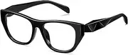 kimorn Blue Light Blocking Glasses,Anti Eyestrain & UV Protection,Computer Gaming/TV/Phones Glasses for Women Men, Black, 53-17-138