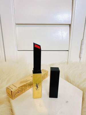 YSL The Slim 1 ROUGE EXTRAVAGANT Leather-Matte lipstick new in box