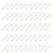 50 Pcs Reusable Hair Net Head Mesh Cap White Duct Tape Child