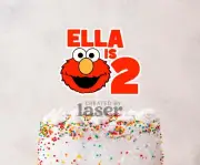 Elmo Sesame Street Cake Topper Themed Cupcake Topper