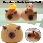 Wash Blistering Baby Shower Brushes Body Exfoliate Shower Puff for Kids