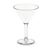 D-Still 280ml Unbreakable Polycarbonate Martini Glass, Set of 4