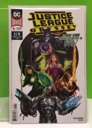 JUSTICE LEAGUE ODYSSEY #1 DC COMICS SEJIC DARKSEID CYBORG GREEN LANTERN