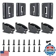 4 Pack Truck Bed Tie Down Anchor Boxlink E Port Bracket Plates and E-Track Wo