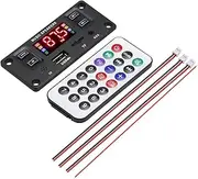 Phopurtall 12V with Power Amplifier 2X30W Bluetooth Decoder Board Color Screen with Recording Call Lossless Motherboard
