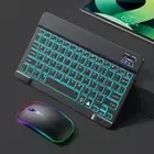 Backlit Keyboard Mouse For Samsung Galaxy Tab A A7 A8 S9 S6 Lite S5e S4 Tablet