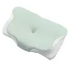 Light Green Cervical Support Pillow Ergonomic Memory Foam Enhanced Comfort SD