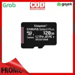 現場付款 - COD MICROSD 金士頓帆布 128GB SDXC UHS-I 卡 CLASS 10 A1 速度 1