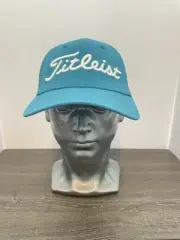 NEW Titleist Tour Performance Adjustable Golf Hat Cap Teal Blue Lightweight Cap