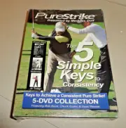 MEDICUS PureStrike The 5 Simple Keys to Consistency, DVD GOLF Swing 5 Disc Set
