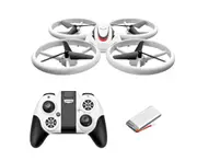 D37 2 Battery Fixed Height Electric Toy Crash-resistant Drone Without Camera 2.4G Remote Control Mini Four-axis Colorful Light Aircraft