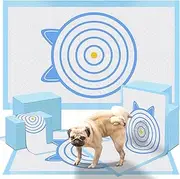 Pee Pads for Dogs 24” X 34”, Large Wee Wee Pads for Dogs, Super Absorbent Disposable Dog Pee Pads with Adhesive Tabs, Leakproof Puppy Potty Training Pads for Pet Supplies - 20 Count