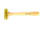 Grace USA BH-32 Brass Hammer 32 ozs Wooden Hickory Handle Made In America