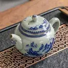Jingdezhen Ceramic Tea Set Retro Landscape Qianli Jiangshan Teapot 260ml