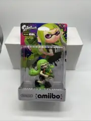 Nintendo Amiibo Splatoon Green Inkling Girl Figure - NEW SEALED RARE