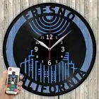 LED Clock Fresno LED Light Vinyl Record Wall Clock LED Wall Clock 5377