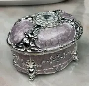 PURPLE TIN ALLOY VINTAGE MUSIC BOX : IMAGINE @ JOHN LENNON