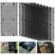 Plastic Egg Crate Grip Panel Fish Tank Divider Aquarium Divider Filter Bottom...