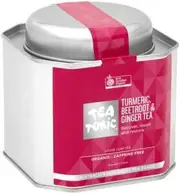 TEA TONIC Organic Turmeric Beetroot & Ginger Tea Caddy Tin 185g
