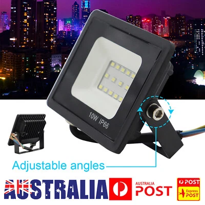 LED Flood Light Spotlight floodlight Outdoor Garden Waterproof Warm/Cool 10W PIR