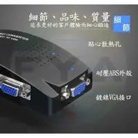 在飛比找蝦皮購物優惠-AV 轉 VGA 高清轉換器 AV To VGA 轉換盒 轉